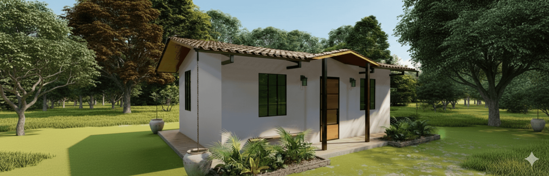 Casa prefabricada sencilla