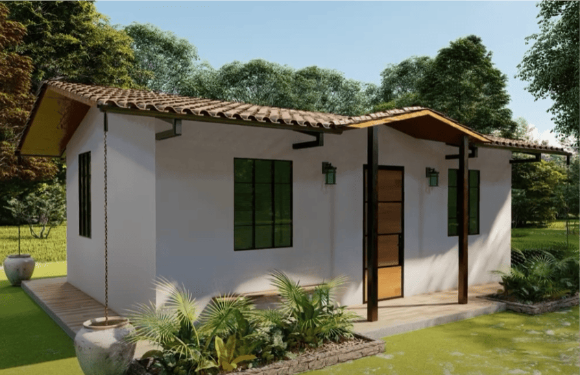 Casa prefabricada económica